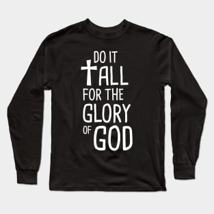 Gift For Christian Workout Gym Bodybuilder Long Sleeve T-Shirt